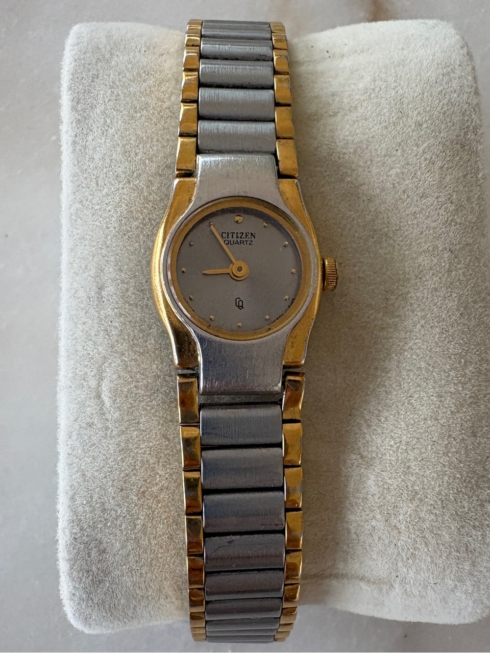 Citizen Two-Tone Silver and Gold Ladies Bracelet Watch